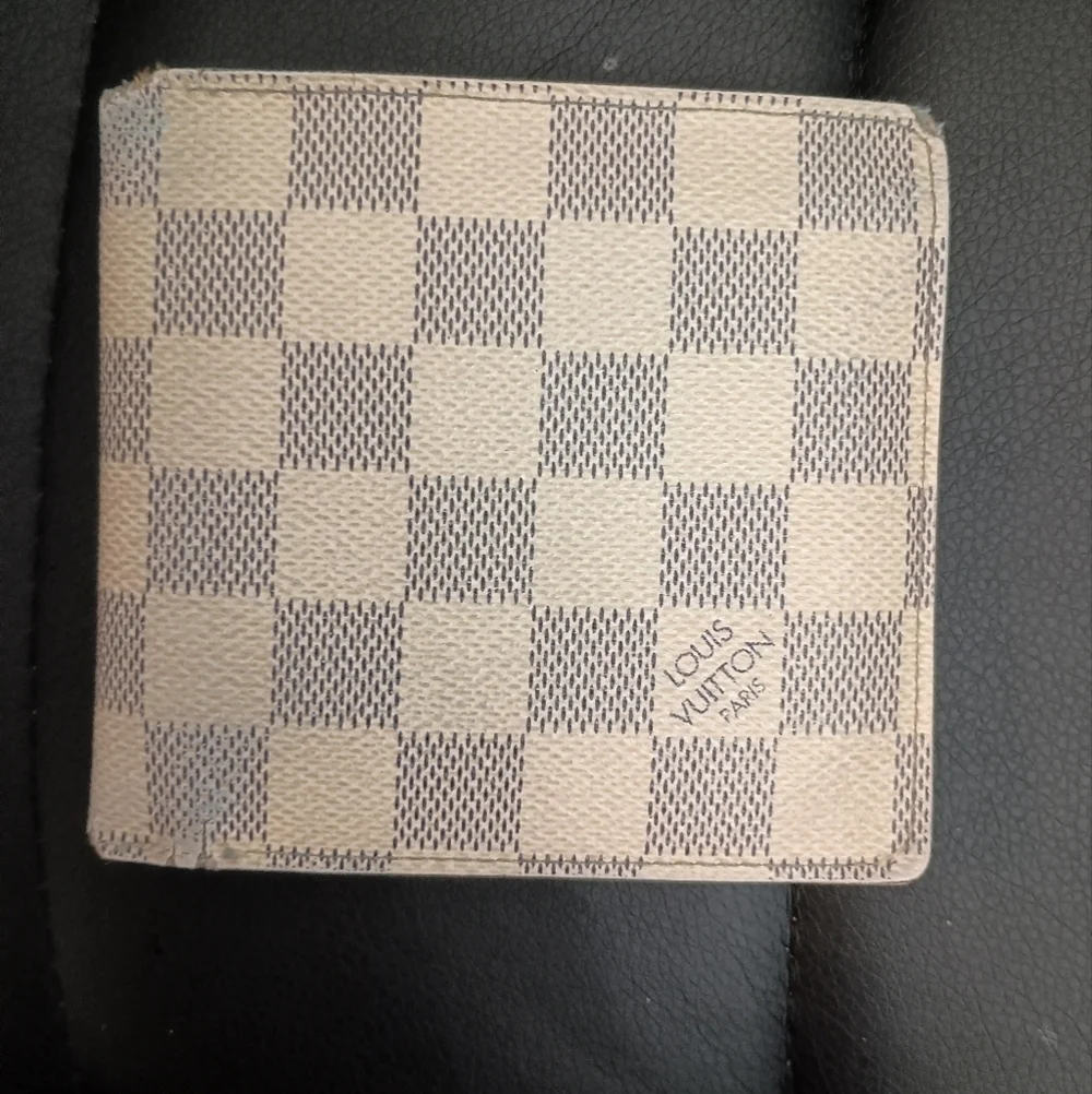 Louis Vuitton Damier Azur Mens Wallet